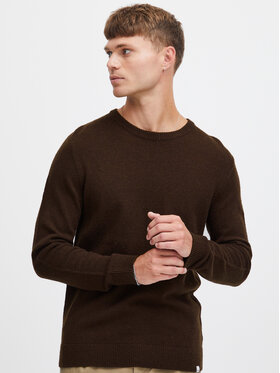 Solid Solid Πουλόβερ 21107341 Καφέ Regular Fit