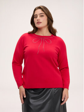 Fiorella Rubino Fiorella Rubino Maglione M520L008810N016 Rosso Regular Fit