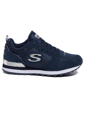 Skechers Skechers Sneakersy Goldn Gurl 111/NVY Granatowy