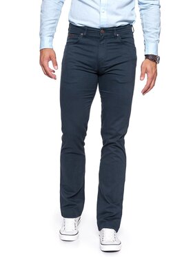 Wrangler Wrangler Spodnie materiałowe ARIZONA Niebieski Straight Fit
