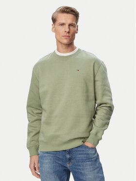 Tommy Jeans Tommy Jeans Суитшърт DM0DM20741 Зелен Regular Fit
