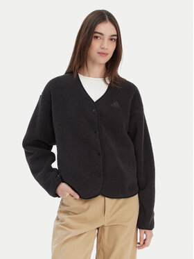adidas adidas Cardigan Future Icons 3-Stripes KB5233 Negru Loose Fit