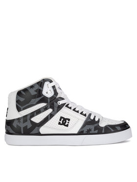 DC Shoes DC Shoes Sneakersy PURE HIGH-TOP WC ADYS400043-XKWS Biały