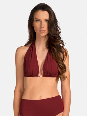 Miss Lou Miss Lou Góra od bikini G-TT1-BRD Bordowy
