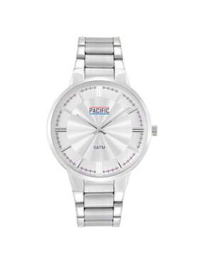 Pacific Pacific Zegarek PACIFIC X0060-03 Srebrny