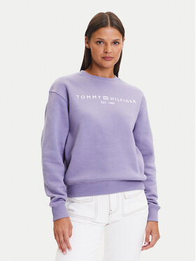 Tommy Hilfiger Tommy Hilfiger Felpa WW0WW39791 Viola Relaxed Fit