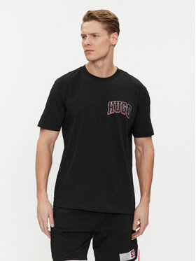 HUGO Hugo Футболка Dasko 50515067 Чорний Regular Fit