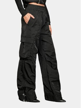 MADE BY SOCIETY MADE BY SOCIETY Spodnie materiałowe Wildo - P27805 Czarny Basic Fit