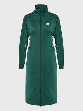 adidas adidas Ежедневна рокля Always Original Laced HK5076 Зелен Relaxed Fit