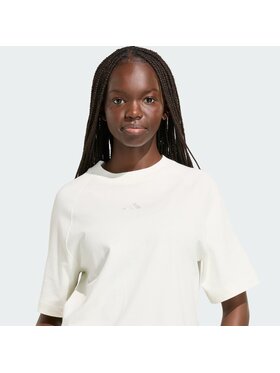 adidas adidas T-Shirt 165197 Biały Loose Fit