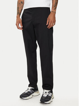 New Balance New Balance Pantaloni din material Athletics Standard MP43554BK Negru Regular Fit