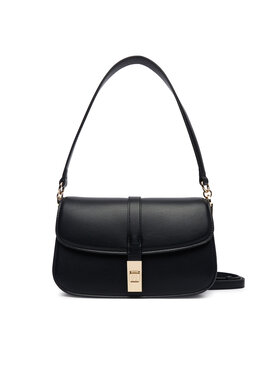 Tommy Hilfiger Tommy Hilfiger Дамска чанта Th Heritage Conv Crossover AW0AW19321 Черен