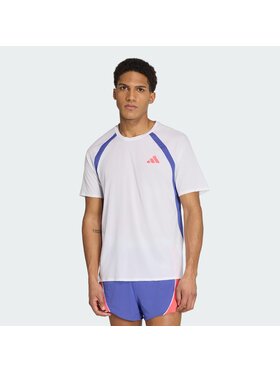 adidas adidas Koszulka techniczna 165102 Biały Slim Fit