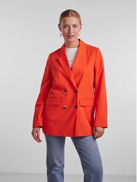 Pieces Pieces Blazer Thelma 17133382 Rot Oversize