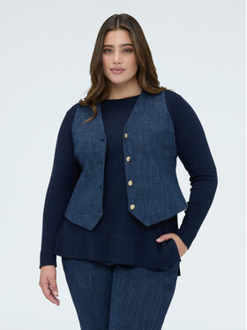 Fiorella Rubino Fiorella Rubino Giacca di transizione L002L000076N034 Blu Slim Fit