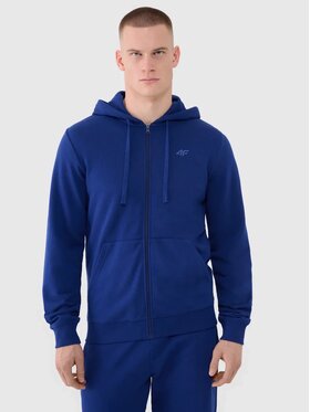 4F 4F Mikina 4FWMM00TSWSM1768-031S Tmavomodrá Regular Fit