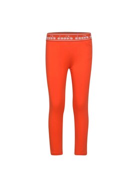 Diadora Diadora Legginsy DIADORA JG. LEGGINGS LOGO MANIA Czerwony