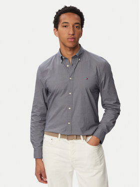 Tommy Hilfiger Tommy Hilfiger Hemd Flex MW0MW43317 Grau Slim Fit