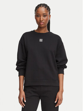 HUGO HUGO Bluza Deroxina_12 50576467 Czarny Relaxed Fit