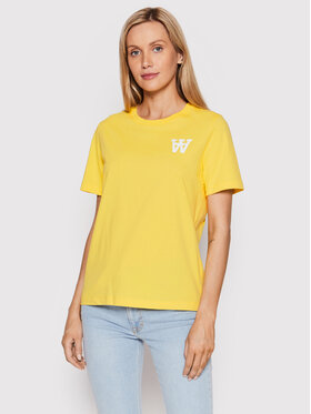 Wood Wood Wood Wood T-Shirt Mia 10292502-2222 Κίτρινο Regular Fit