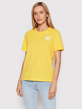 Wood Wood Wood Wood Tricou Mia 10292502-2222 Galben Regular Fit