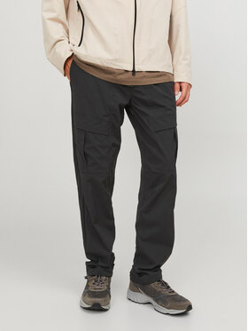Jack&Jones Jack&Jones Текстилни панталони Velo 12248997 Черен Relaxed Fit