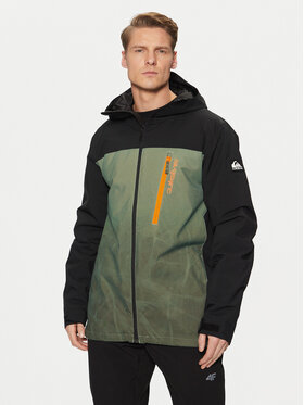 Quiksilver Quiksilver Slidinėjimo striukė Morton EQYTJ03458 Žalia Modern Fit