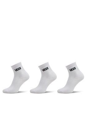 Vans Vans Zestaw 3 par wysokich skarpet damskich Classic Half Crew Sock VN00073EWHT1 Biały