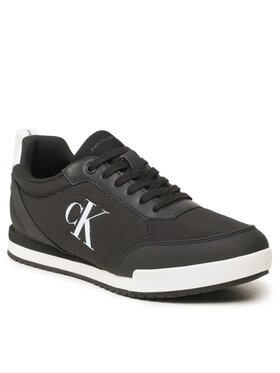 Calvin Klein Jeans Calvin Klein Jeans Sneakersy Low Profile Oversized mesh YM0YM00623 Czarny