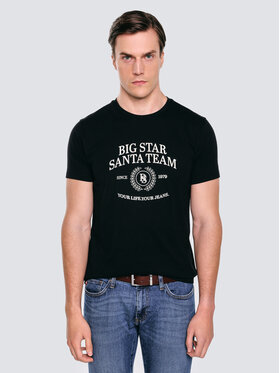 BIG STAR BIG STAR T-Shirt MARR Czarny Basic Fit
