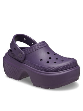 Crocs Natikače Stomp Clog 209350 Ljubičasta