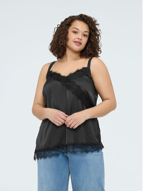 Fiorella Rubino Fiorella Rubino Top D004T000262N033 Czarny Regular Fit