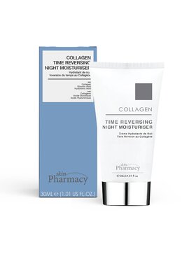 Skin Pharmacy Skin Pharmacy Podróżny krem na noc z kolagenem – przeciw starzeniu 30 ml Krem na noc