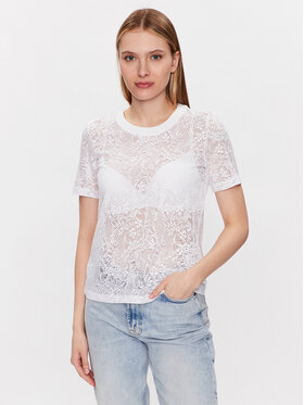 Marc Aurel Marc Aurel Palaidinė 7400 7000 73565 Balta Slim Fit