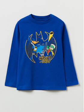 OVS OVS Halenka BATMAN 1820632 Modrá Regular Fit
