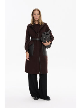 Deni Cler Milano Deni Cler Milano Kamizelka T-DC-4058-F5-90-79-1 Brązowy Regular Fit