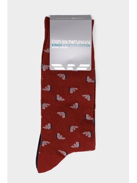 Emporio Armani Emporio Armani Dlhé ponožky 302402 1A292 13276 Modrá