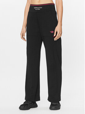 Aeronautica Militare Aeronautica Militare Pantaloni trening 232PF914DF444 Negru Regular Fit