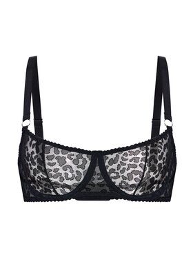 Merci Lingerie Merci Lingerie Biustonosz EB05LEO05 Czarny