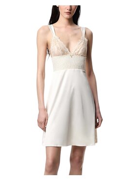 Emporio Armani Emporio Armani Camicia da notte Camicina sposa Emporio Armani Satin Bridal Bianco Regular Fit