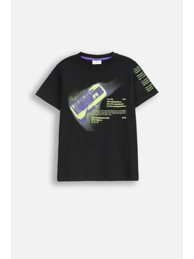 Coccodrillo Coccodrillo T-Shirt ZC5143203XBJ-021 Czarny Regular Fit