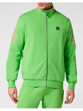 PHILIPP PLEIN PHILIPP PLEIN Felpa 213 Verde Jegging Fit
