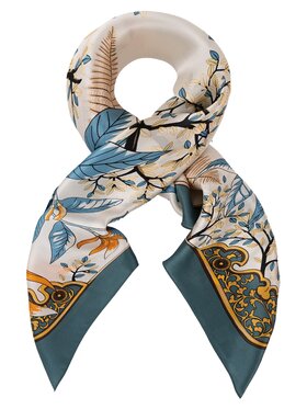 ALLORA BE UNIQUE ALLORA BE UNIQUE Foulard 100% jedwab Blu