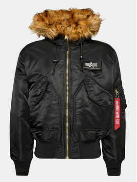 Alpha Industries Alpha Industries Kurtka zimowa 45P 144103 Czarny Relaxed Fit
