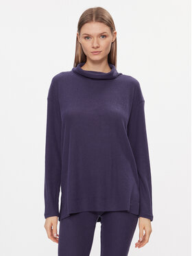 Triumph Triumph Džemperis Thermal MyWear Sweater 10216560 Tamsiai mėlyna Regular Fit