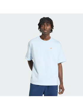 adidas adidas T-Shirt 167790 Niebieski jasny Loose Fit