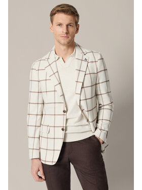 Lancerto Lancerto Marynarka Clusone MA131126000031 Beżowy Regular Fit