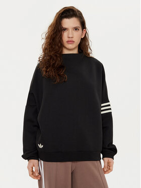 adidas adidas Pulóver Neuclassics JI8520 Fekete Oversize