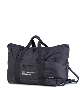 National Geographic National Geographic Pārnēsajamā soma Packable Wheeled Duffel Medium N10443.06 Melns