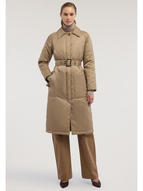 Trussardi Trussardi Kurtka puchowa F008A000490N041 Kremowy Regular Fit